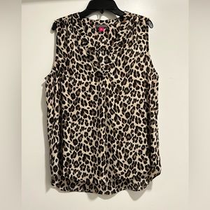 Vince Camuto Animal Print Tank